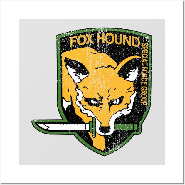 Foxhound Wall Art by Alfons